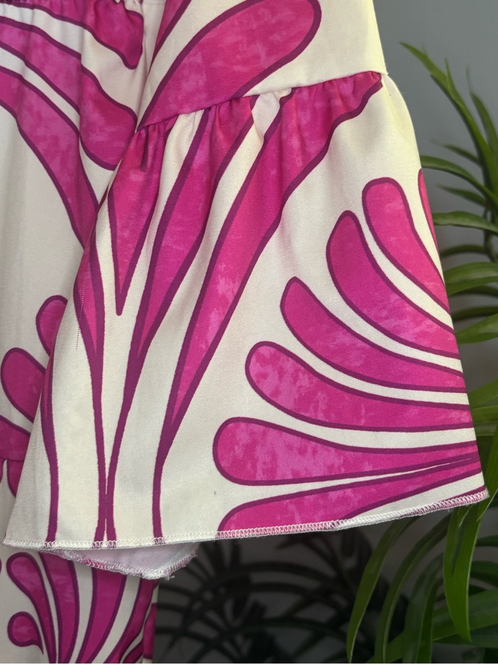 SundayUp Magenta & White Print Dress - Picture 7 of 16